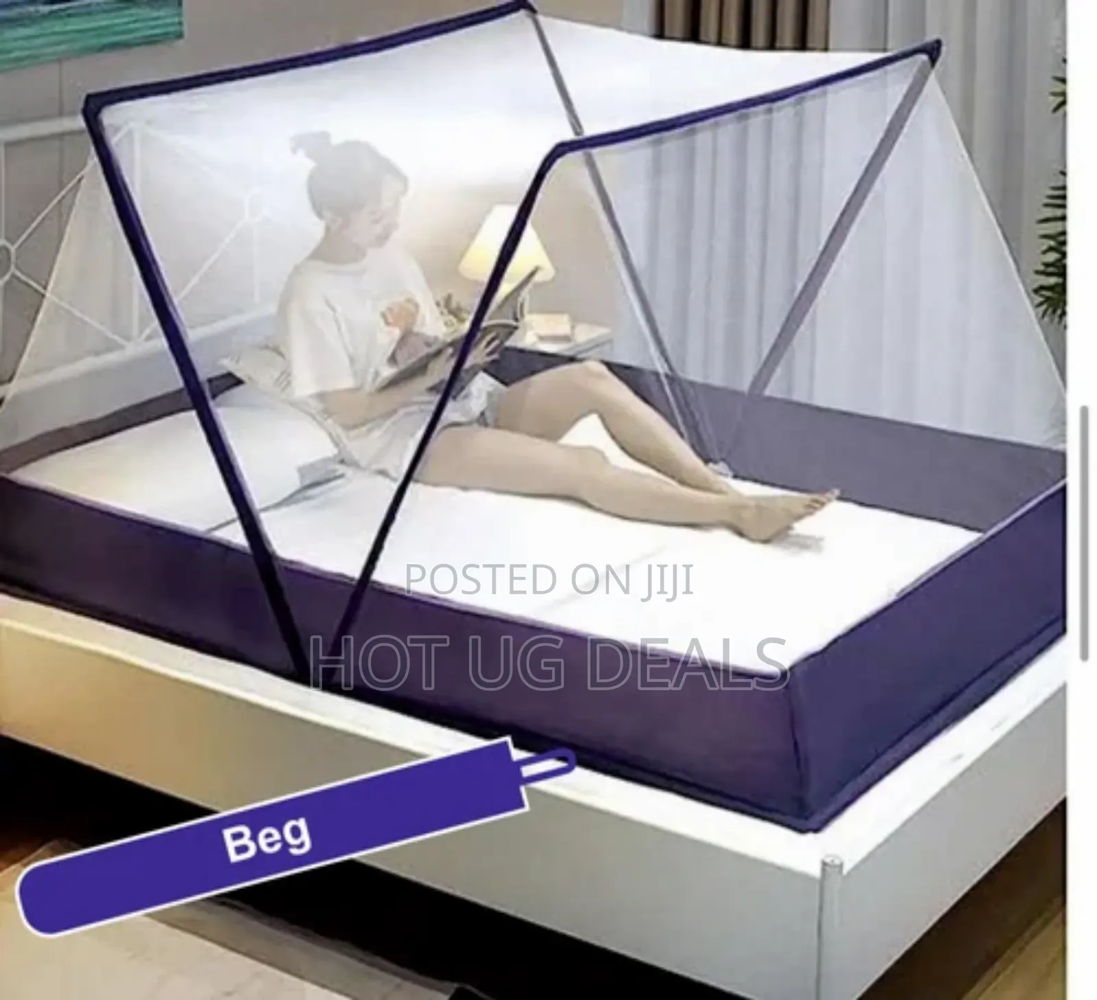 5x6 Mosquito Net For Bed, Travel Mosquito Net, Portable Folding Net