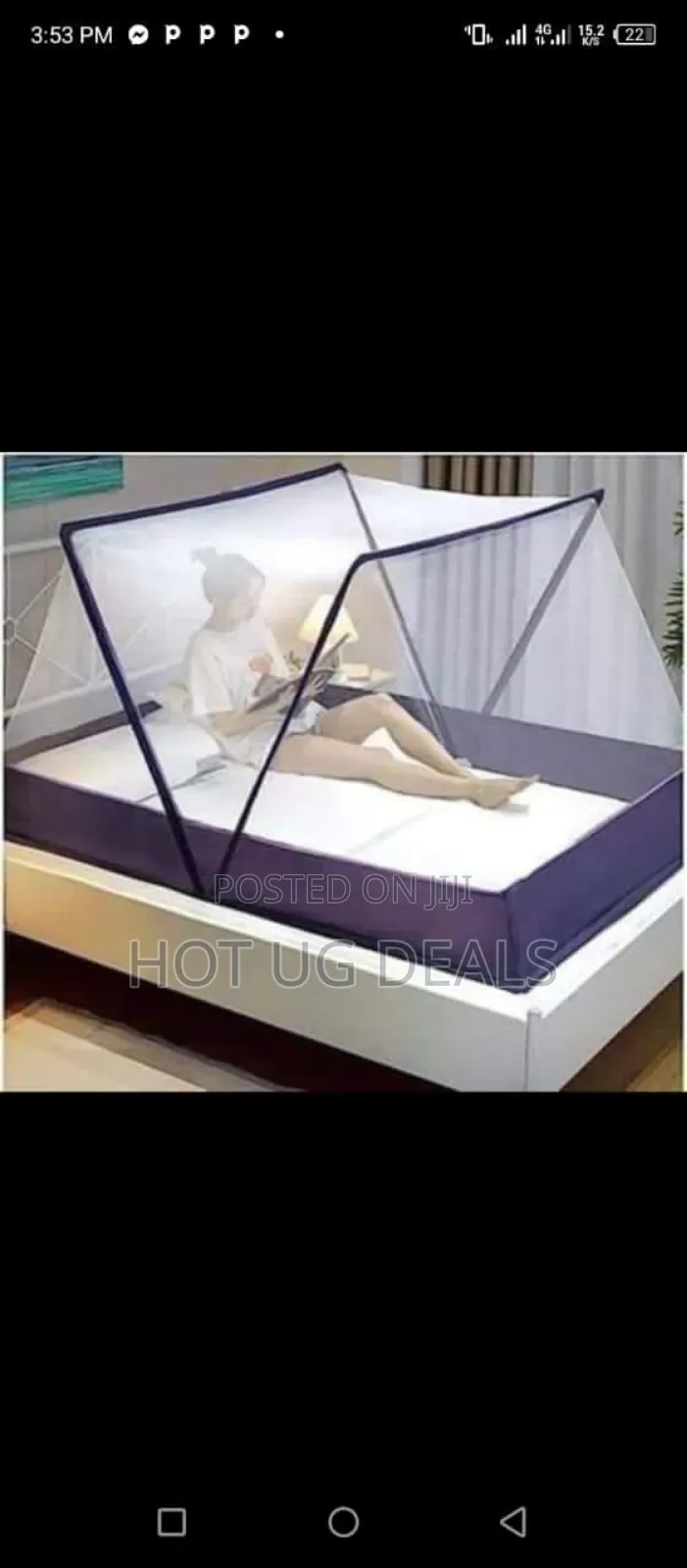 5x6 Mosquito Net For Bed, Travel Mosquito Net, Portable Folding Net