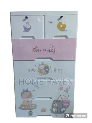 Baby Cabinet 5tier Plastic Closet