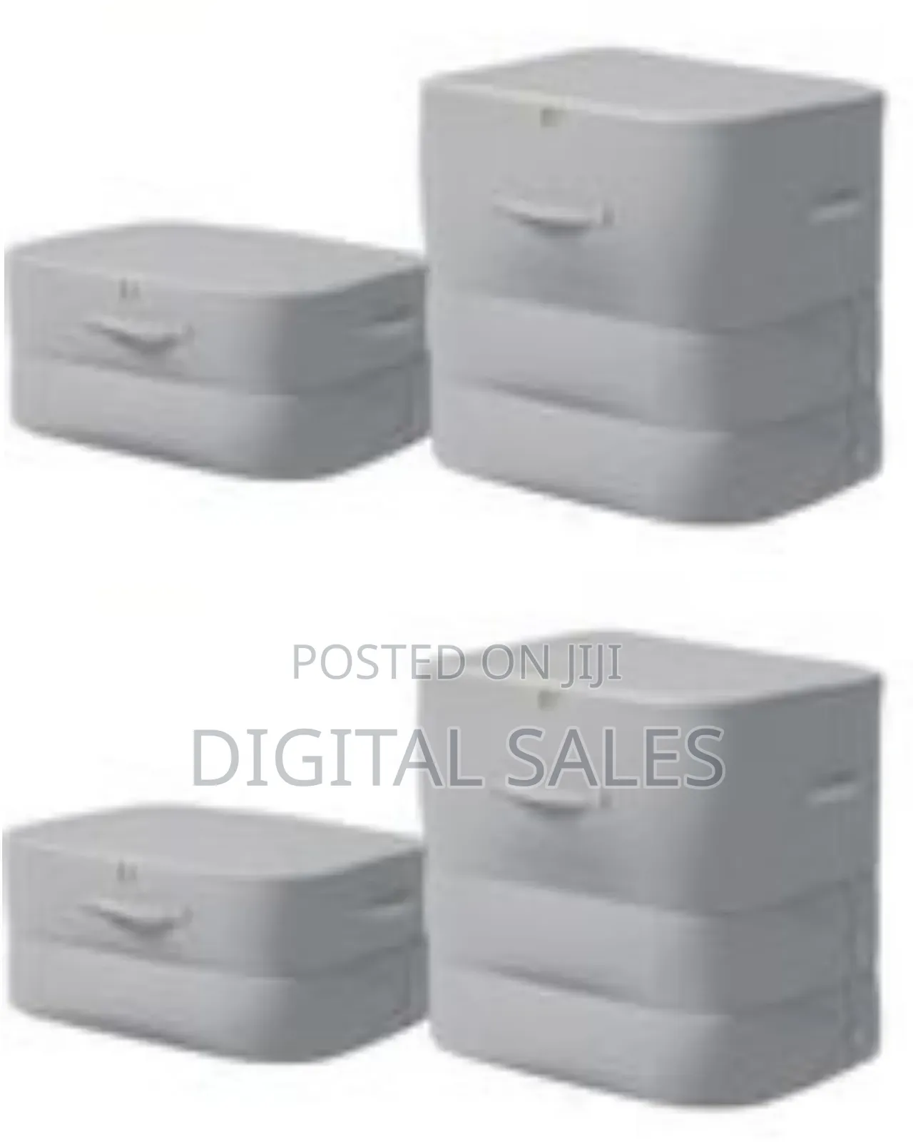 Large Capacity Foldable Storage Organizers for Clothing and Bedding