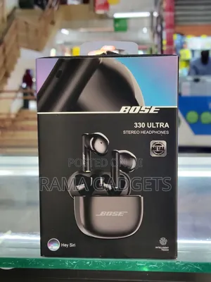 Bose 330 Ultra Stereo Headphones.