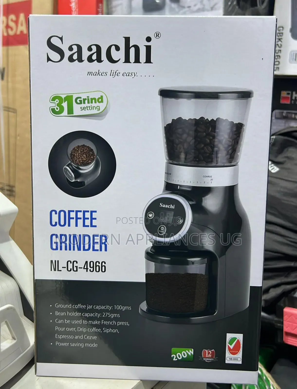 Saachi Coffee Grinder