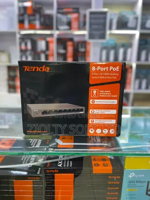 Tenda 9 Ports Poe Switch.