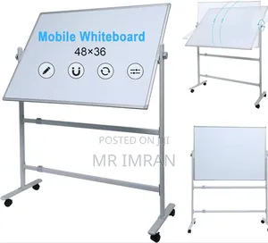 90*120cm Double-Sided Rolling Whiteboard/