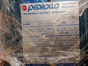 Original Pedrollo 2" 2 Inches Booster Pump