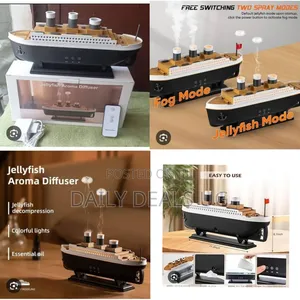 Titanic Ship Model Essential Oil Diffuser And Humidifier