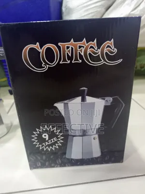 Aluminum Stovetop Espresso Maker.
