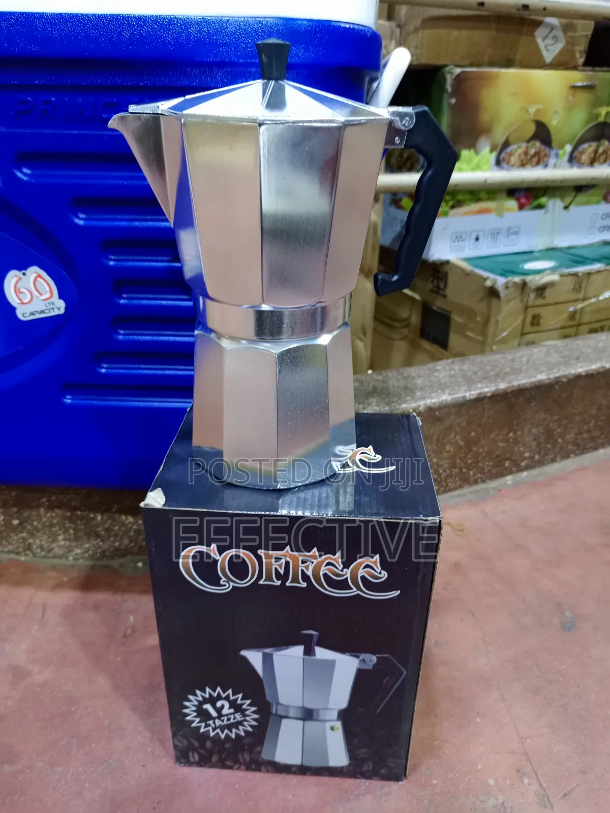 Generic Aluminum Stovetop Espresso Maker 12l.