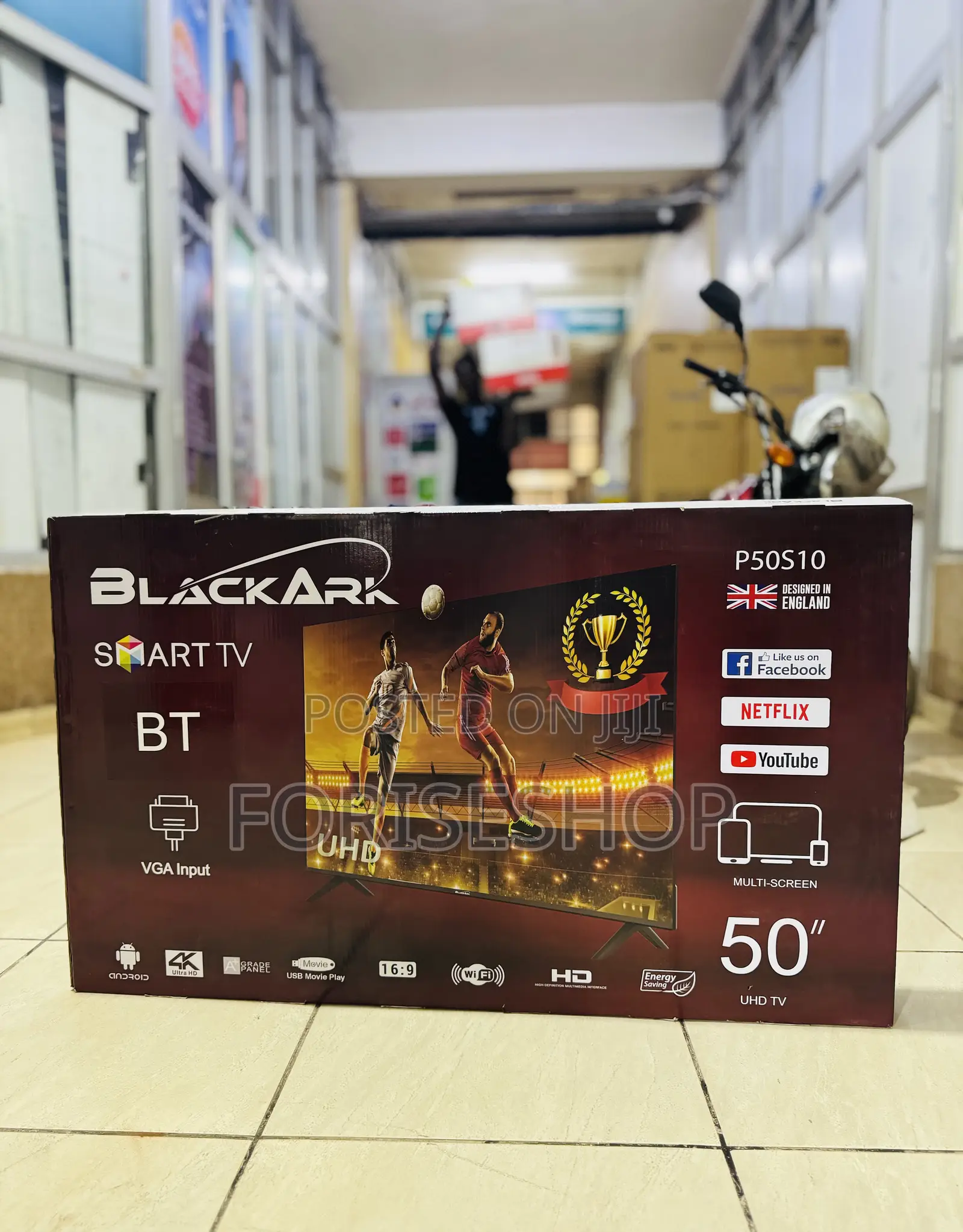 50inch Blackark Smart Android Tvs