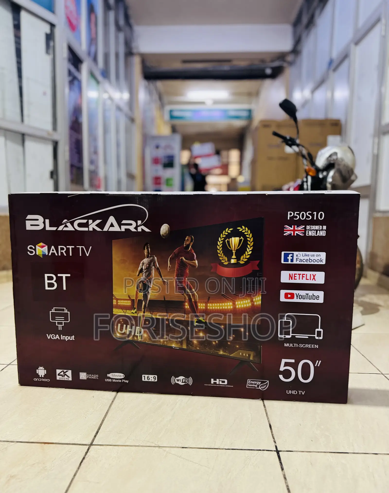50inch Blackark Smart Android Tvs