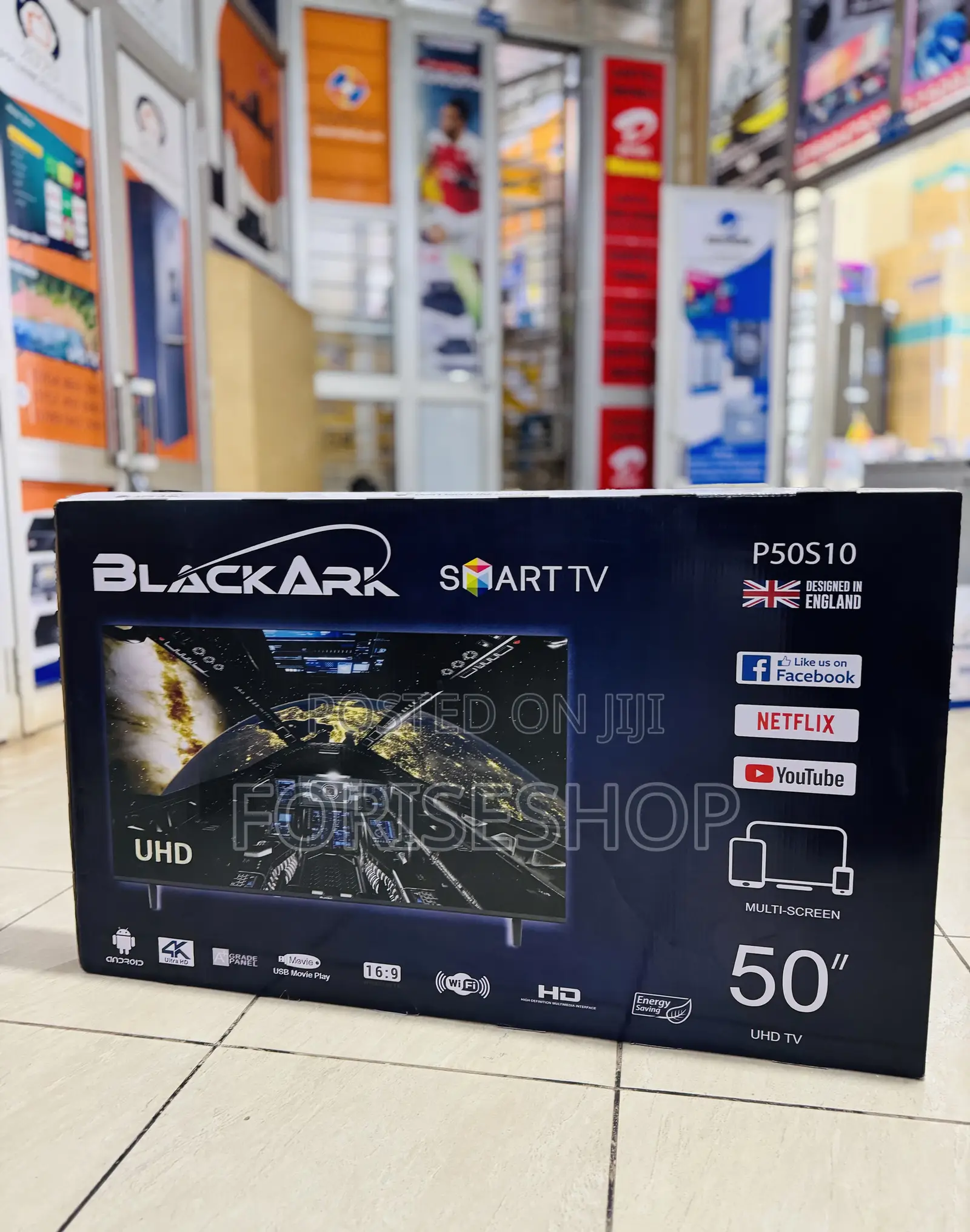 50 Inch Blackark 50inch Smart 4k Android Tvs