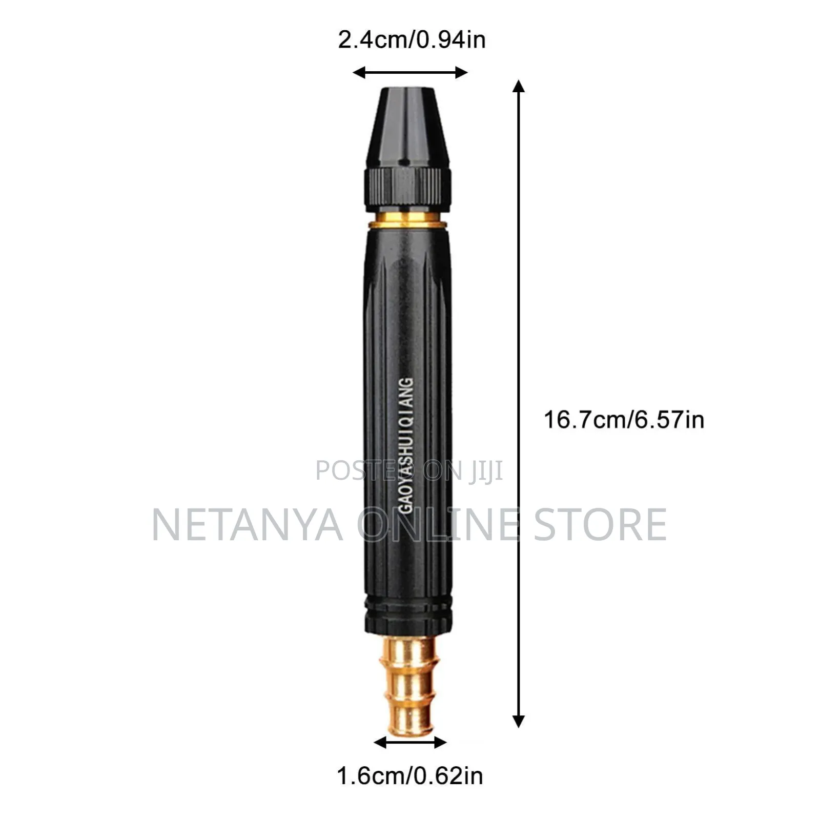 Adjustable High Pressure Spray Nozzle