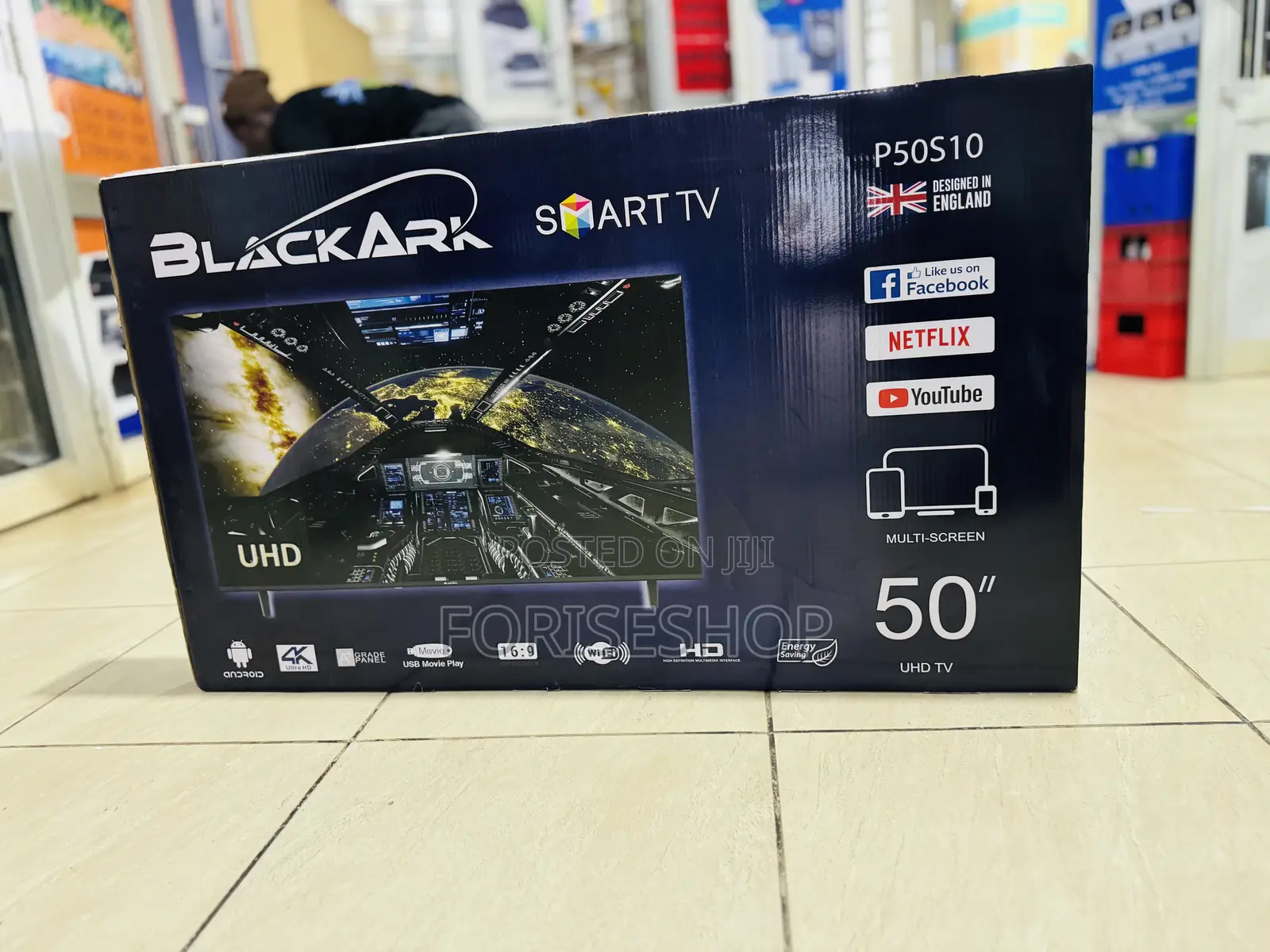 Blackark 50 Inch Smart 4k Uhd Tvs