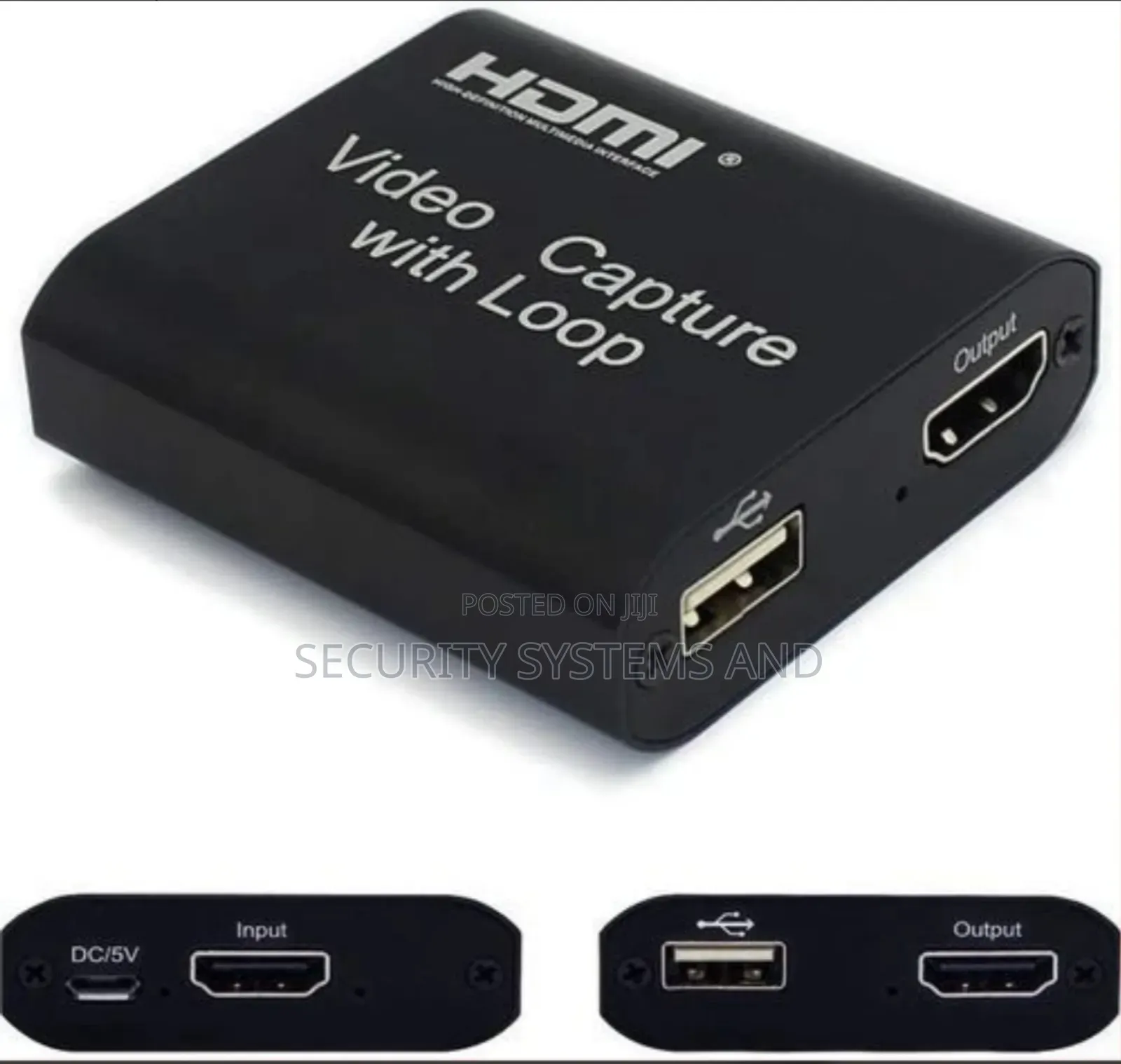 Hdmi Video Capture Card With Loop Out- High Resolution