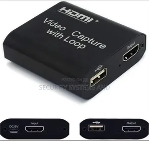 Hdmi Video Capture Card With Loop Out- High Resolution