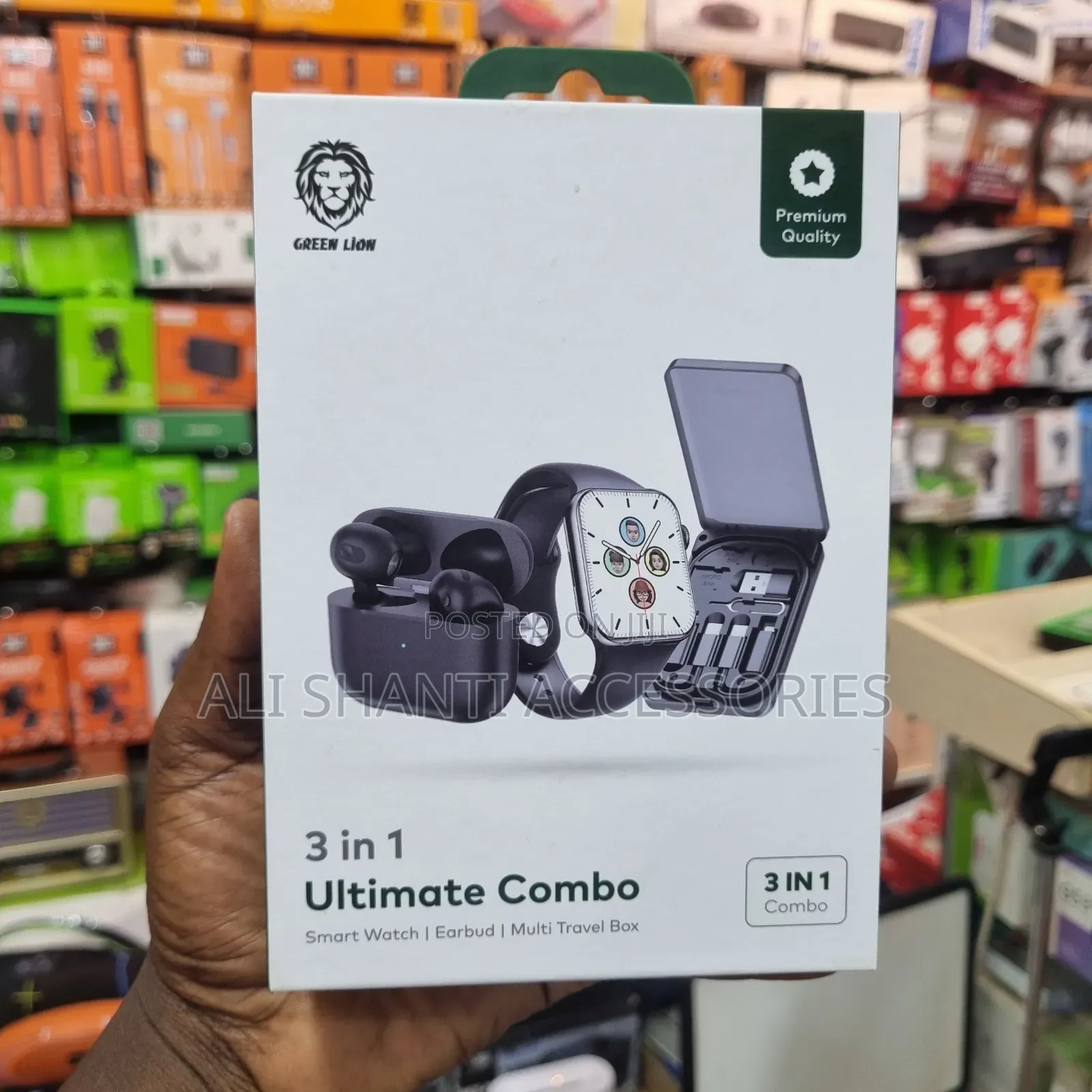 3 in 1 Ultimate Combo Greenlion Smart Watch
