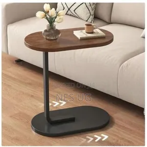 Mobile Snack Coffee Table - Brown