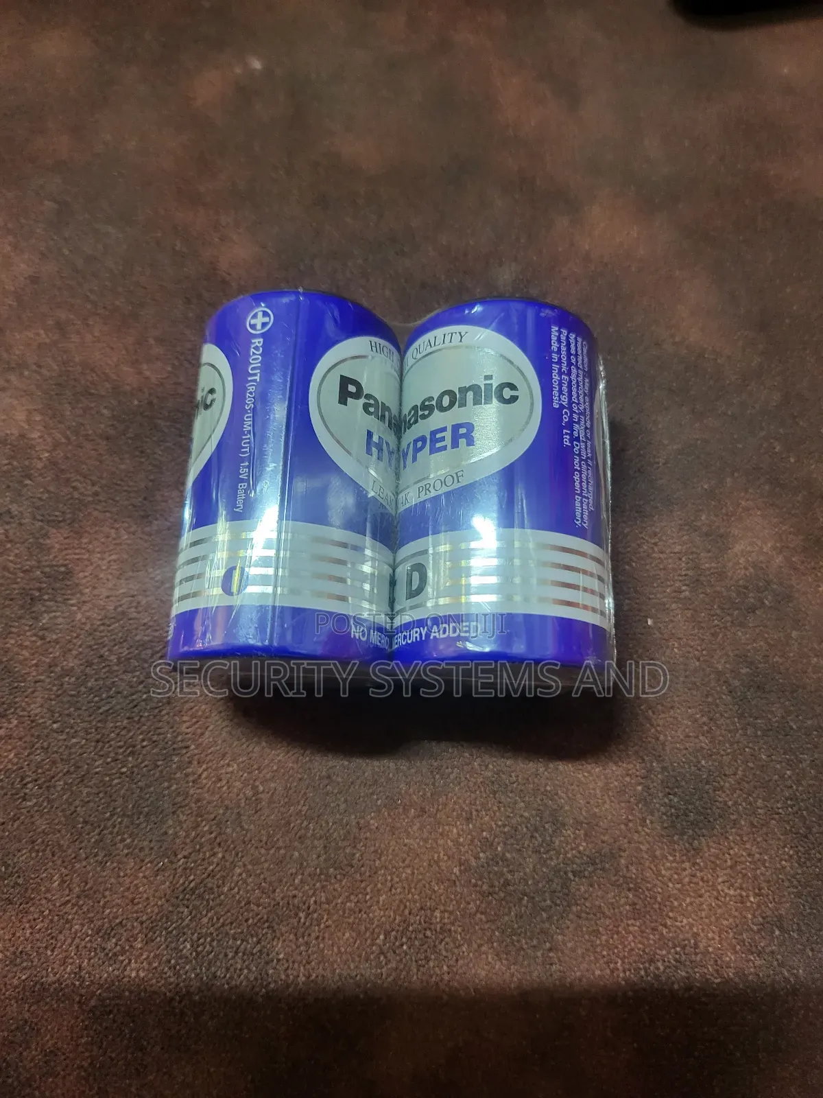 Panasonic Hyper Batteries Size D With Leak Proof