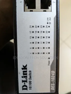 D-Link Des-1024d 24-Port Unmanaged Fast Ethernet Network Switch