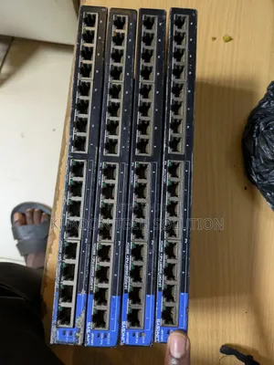 Multiple Linksys Lgs116p 16-Port Gigabit Poe+ Switches