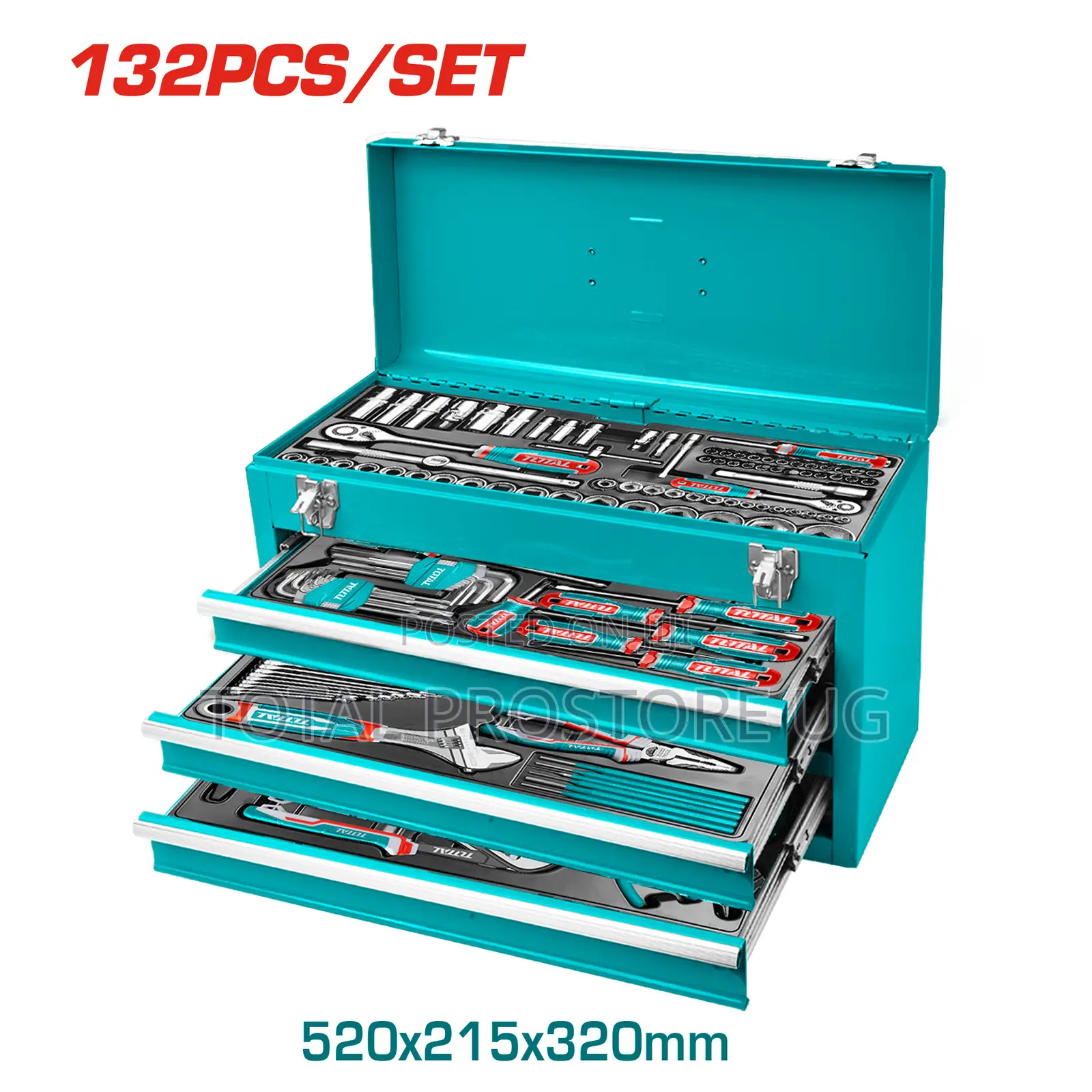 132 PCS Tools Chest Set