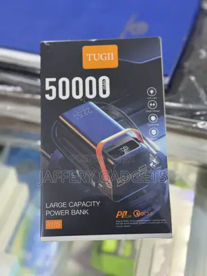 Tugii Y105 50,000mah Power Bank – 22.5w Super Fast Charging