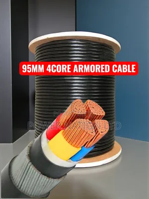 95mm Total 4core Pure Copper Armored Underground Cable