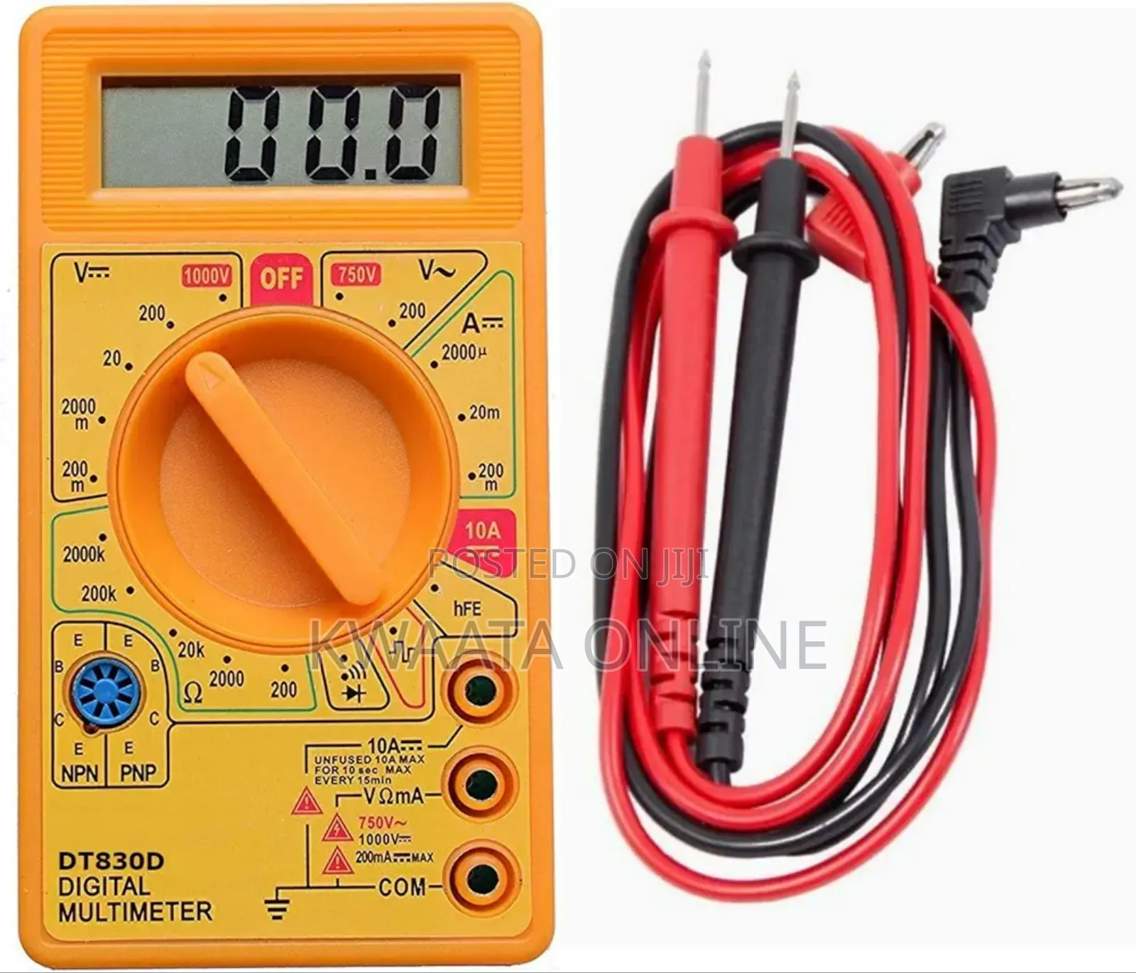 Dt-830d Digital Multimeter Tester