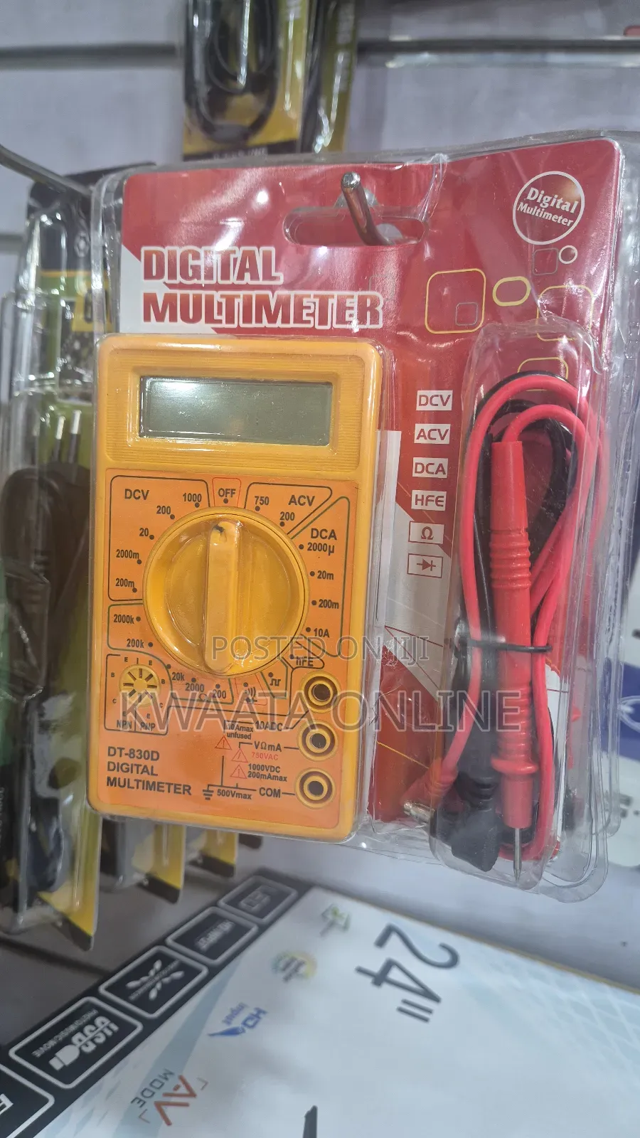 Dt-830d Digital Multimeter Tester