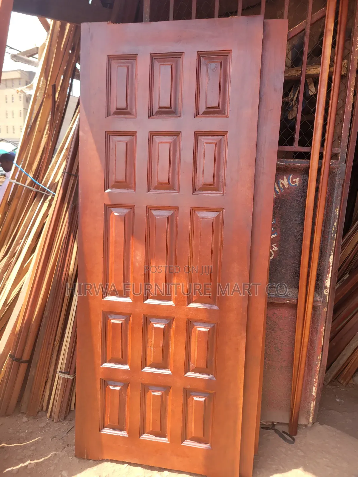 Solid Panel Hard Wood Doors