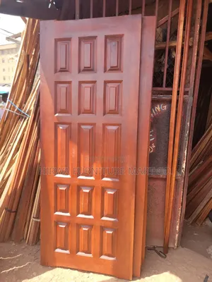 Solid Panel Hard Wood Doors