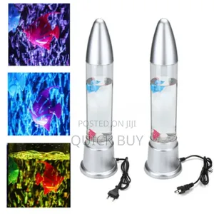 New Designed Magma Fish Rocket Lamp