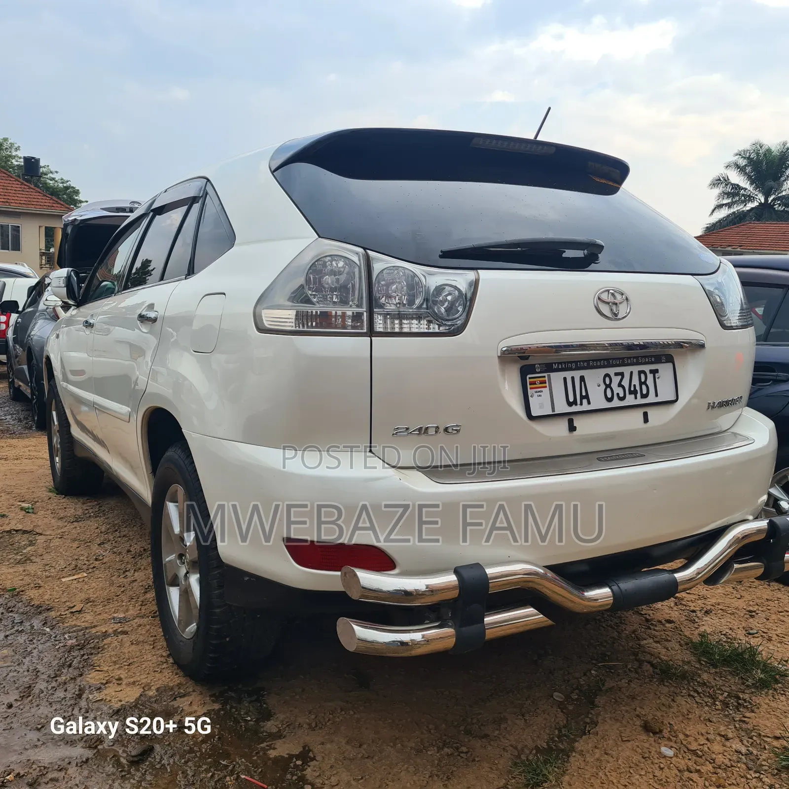 Toyota Harrier 2008 White