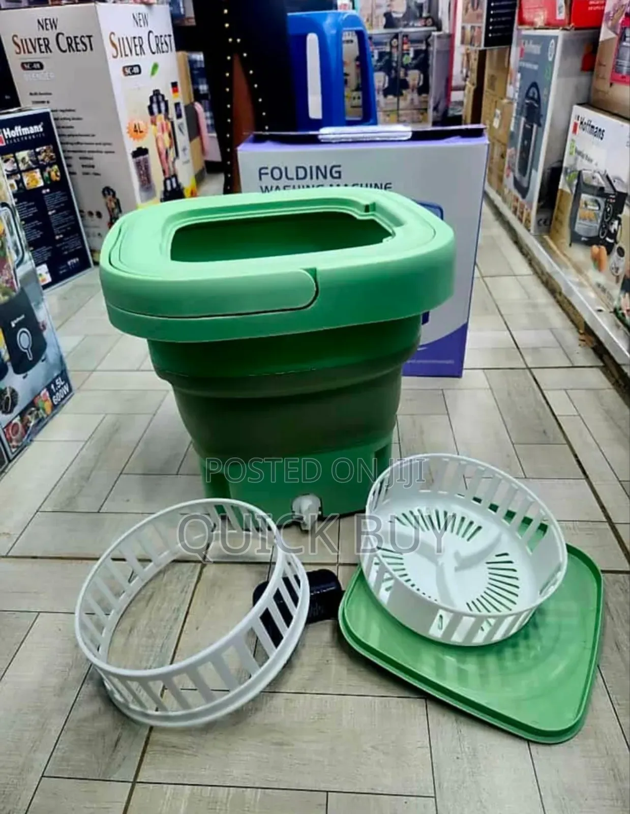 Portable Folding Mini Washing Machine, 9l Capacity