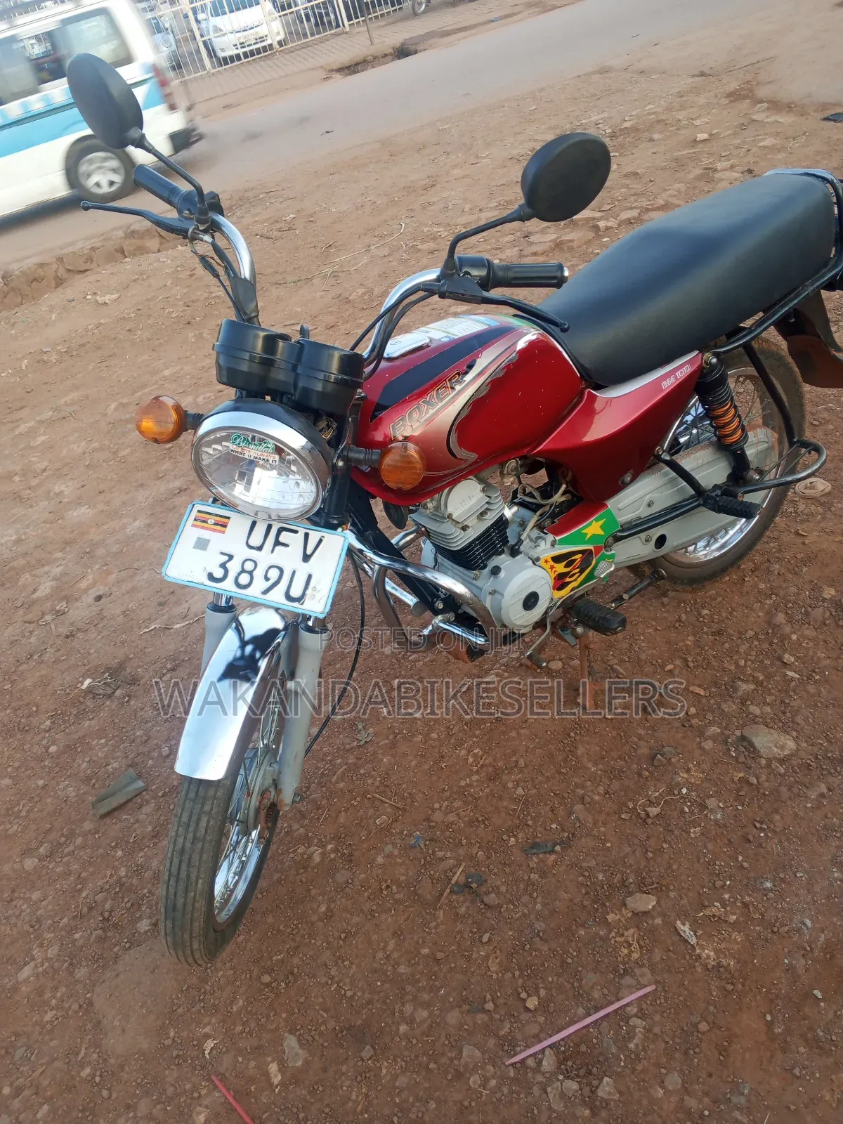 Bajaj Boxer 100 2023 Red