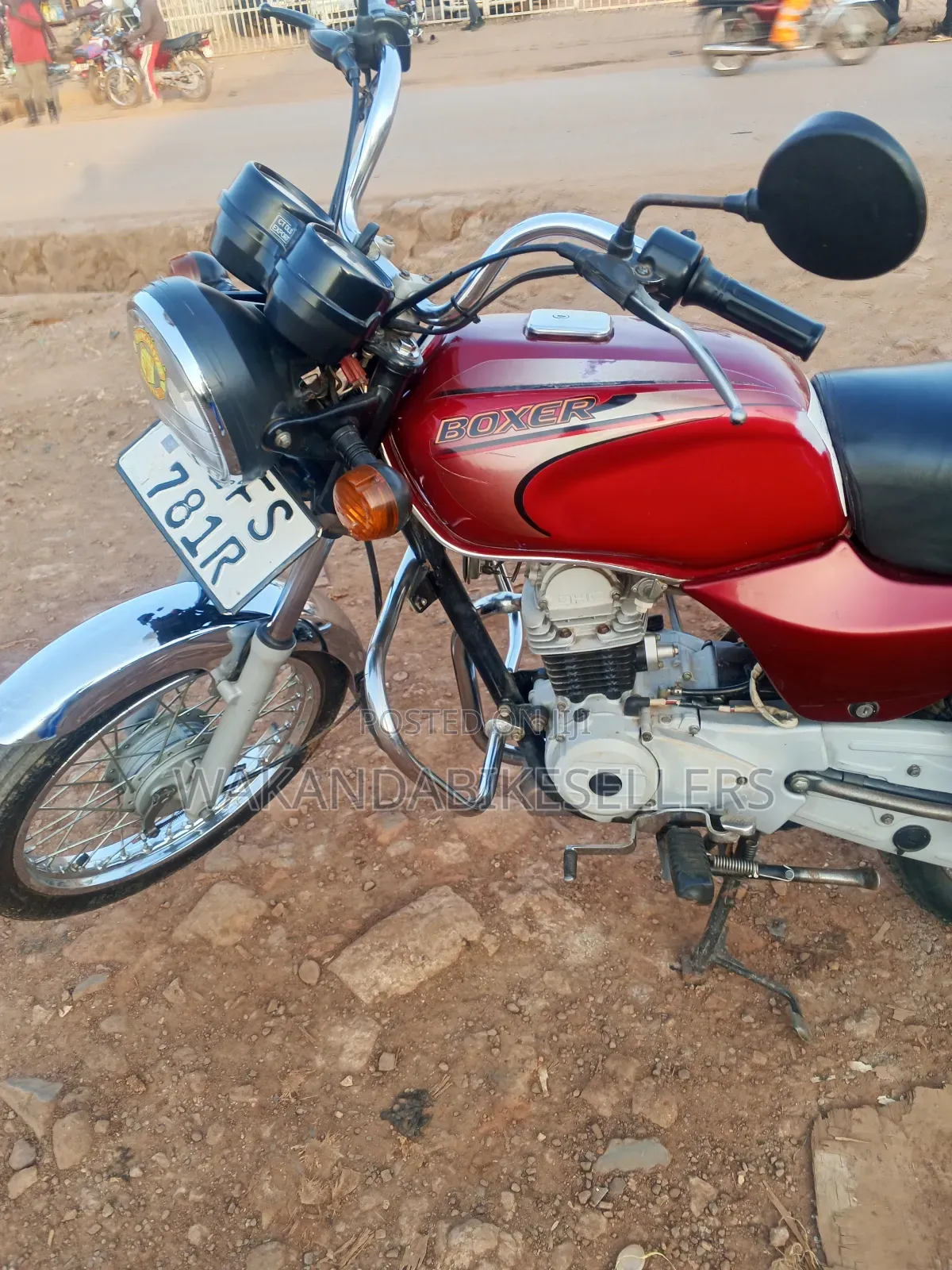 Bajaj Boxer 100 2023 Red
