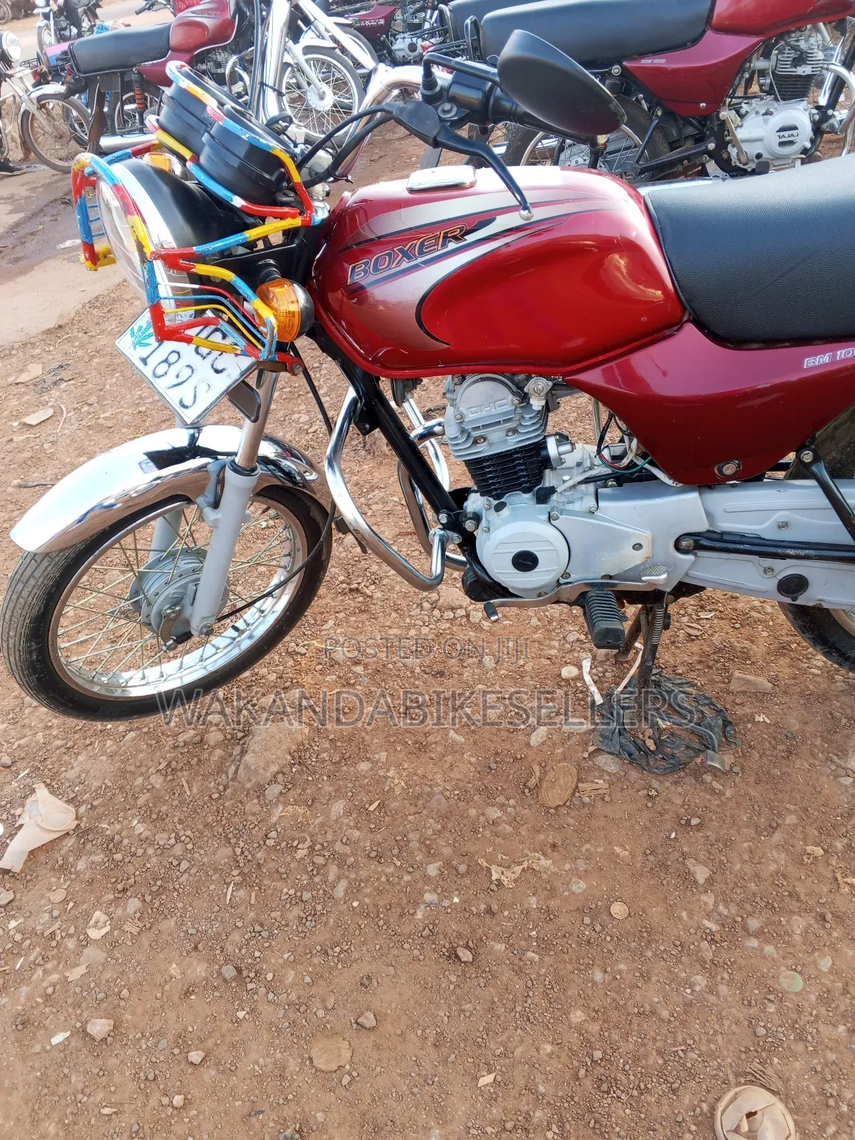 Bajaj Boxer 100 2024 Red