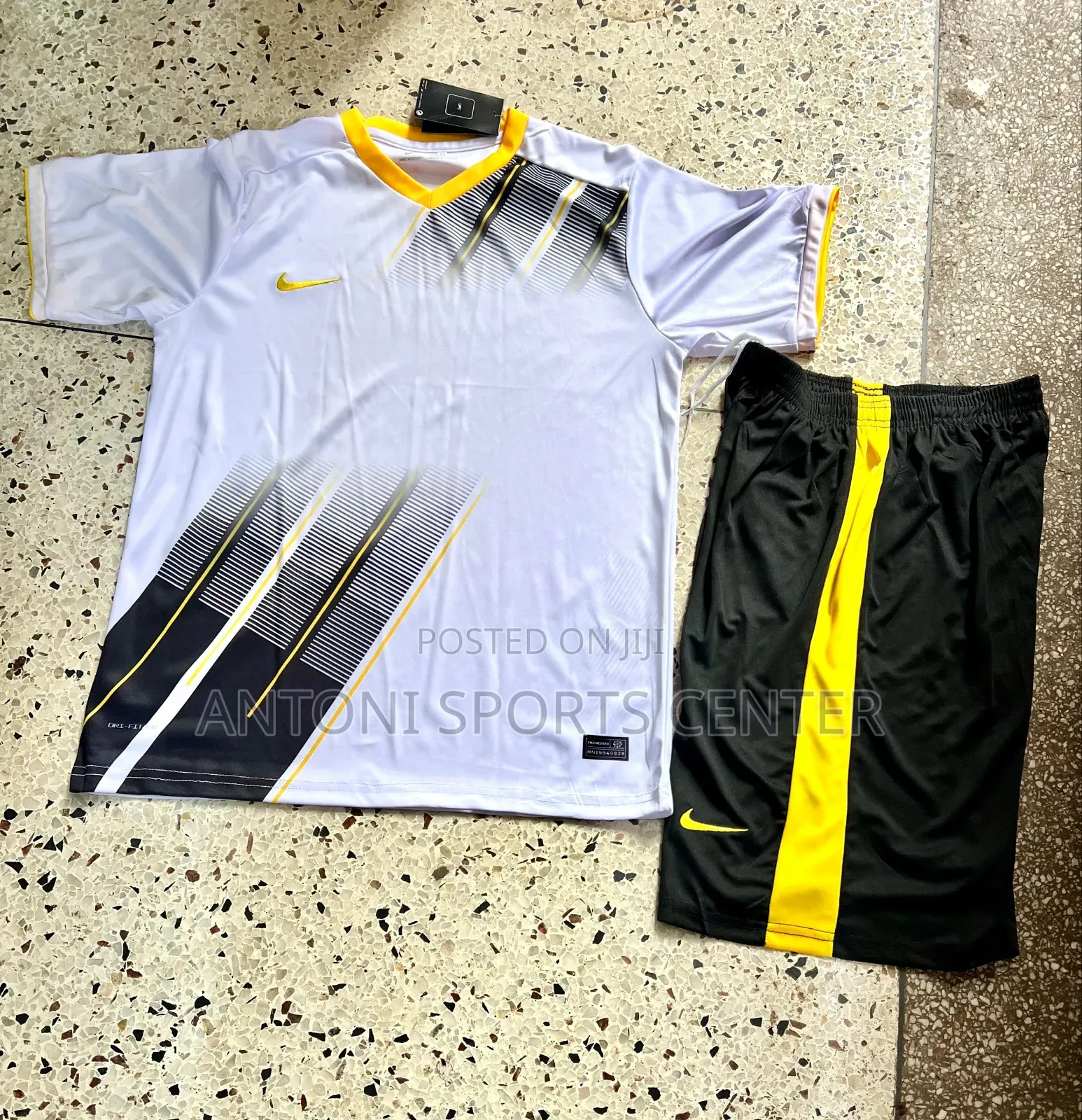 Nike White Plain Jerseys