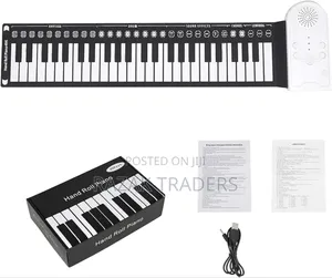 Portable 49 Key Piano Electronic Keyboard Foldable Piano Flexible