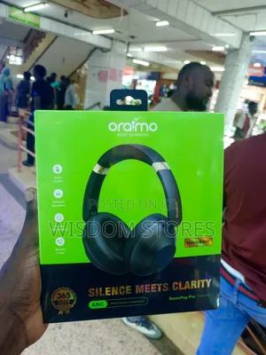 Oraimo Boompop Pro Over-Ear Wireless Headphones.