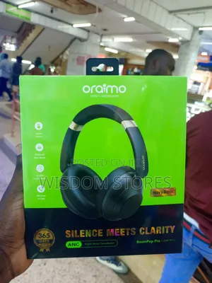 Oraimo Boompop Pro Over-Ear Wireless Headphones.