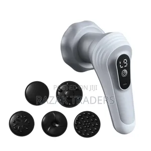 Multifunctional Electric Body Massager, Equipped With an LCD Display