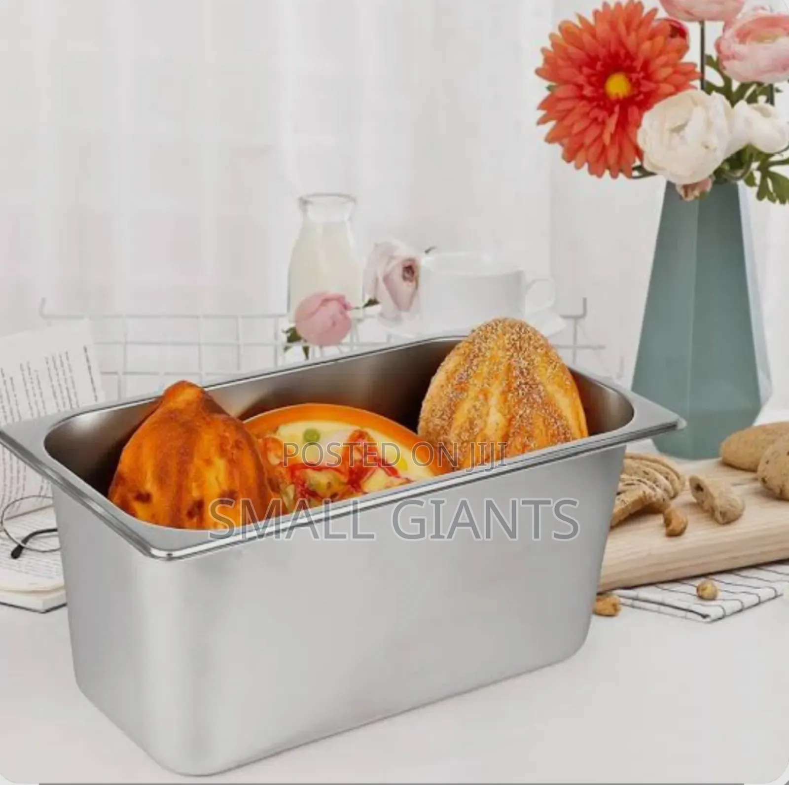 Deep Steam Table Pan With Lid