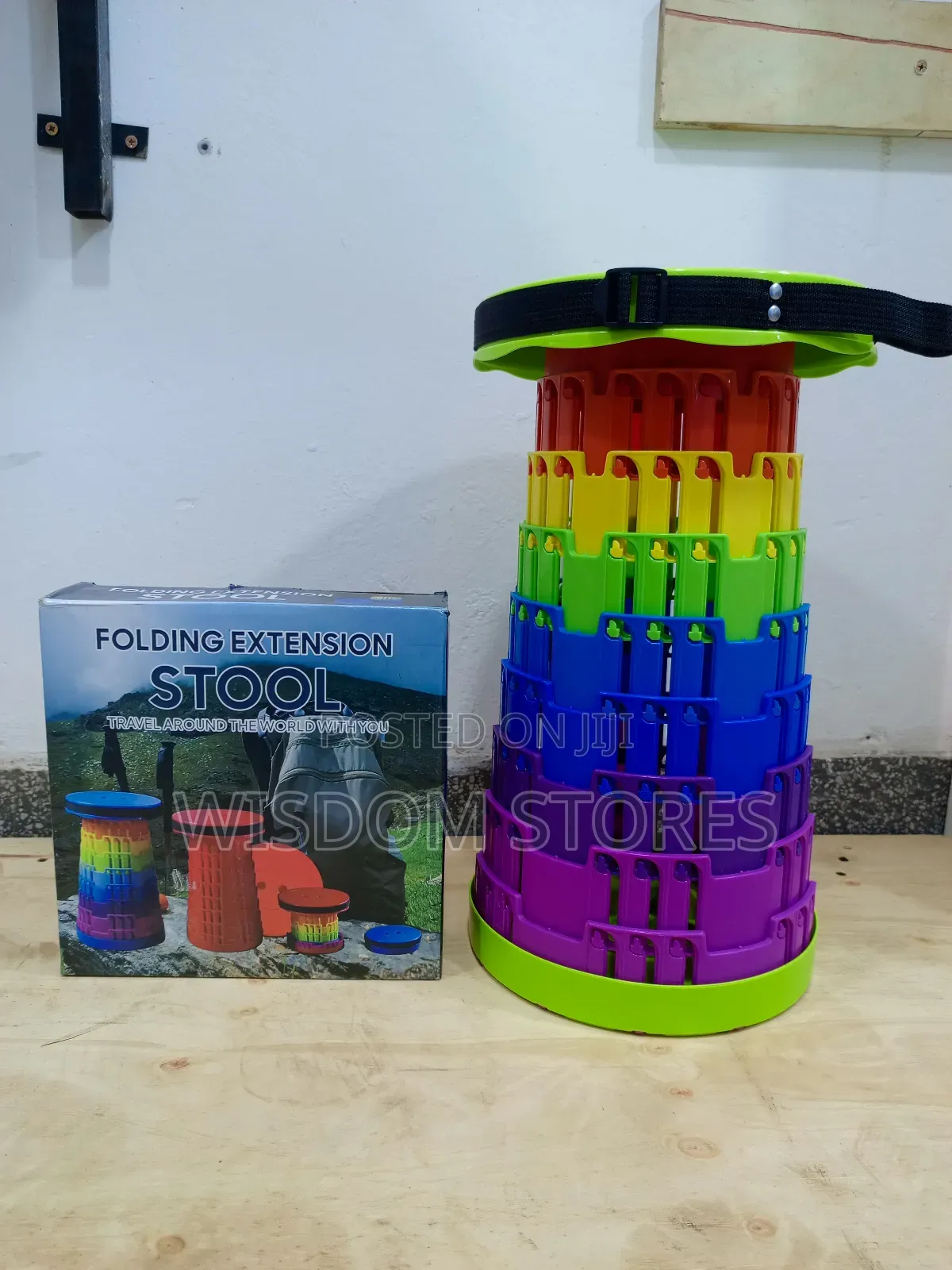 Telescopic Folding Stool