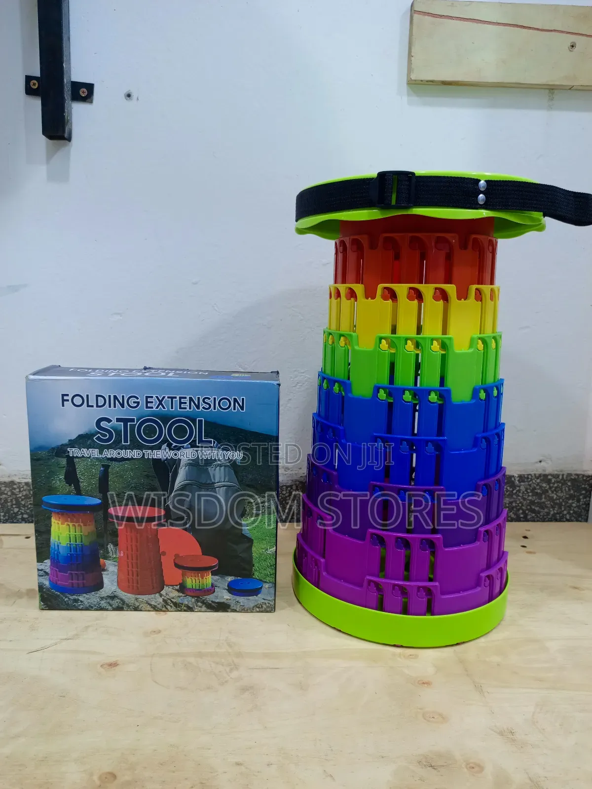Telescopic Folding Stool