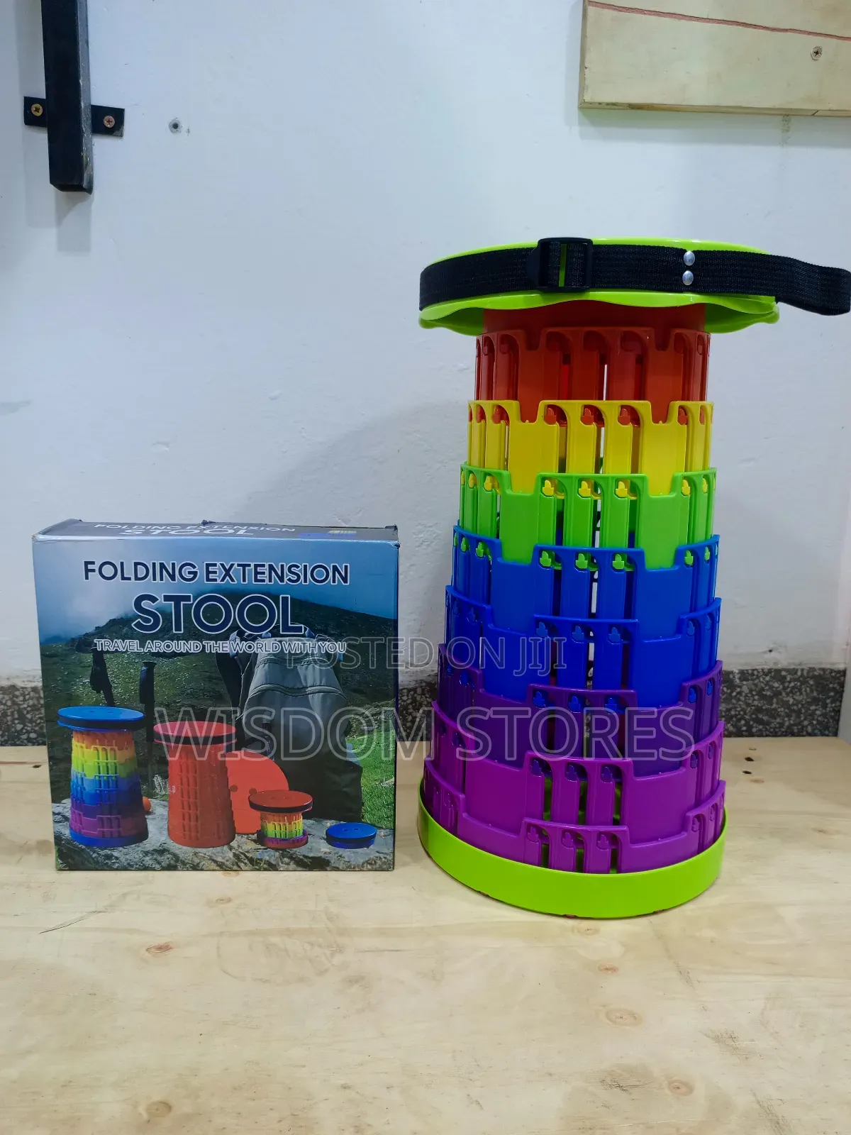 Telescopic Folding Stool