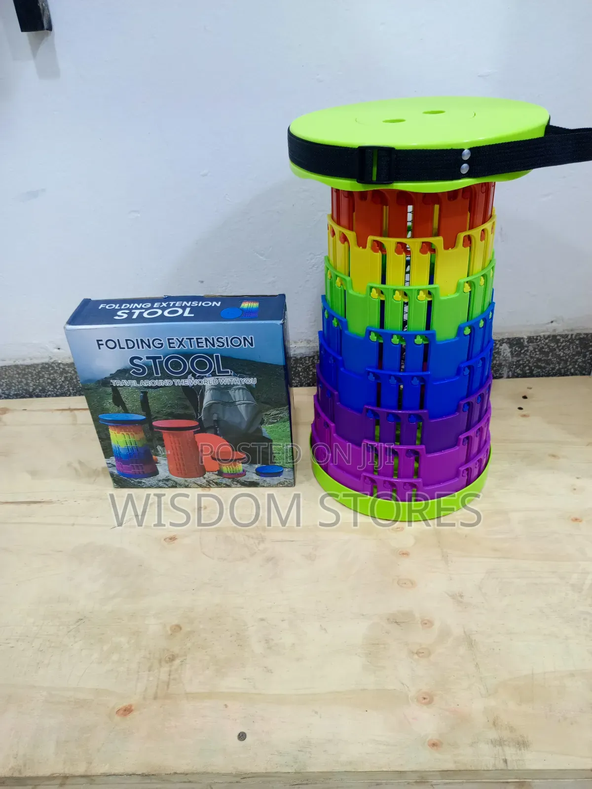 Telescopic Folding Stool