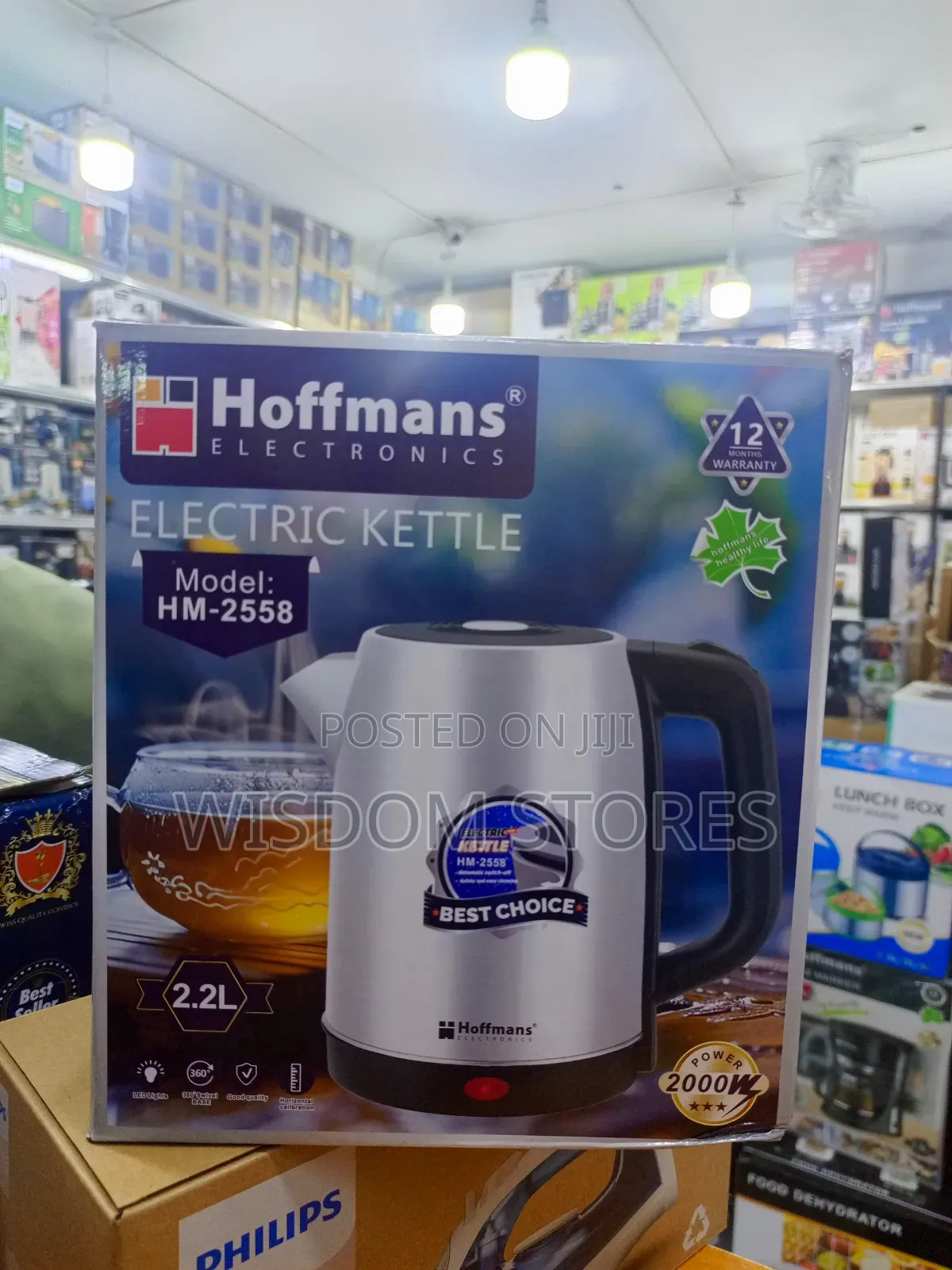 Hoffmans Hm-2558 Electric Kettle.