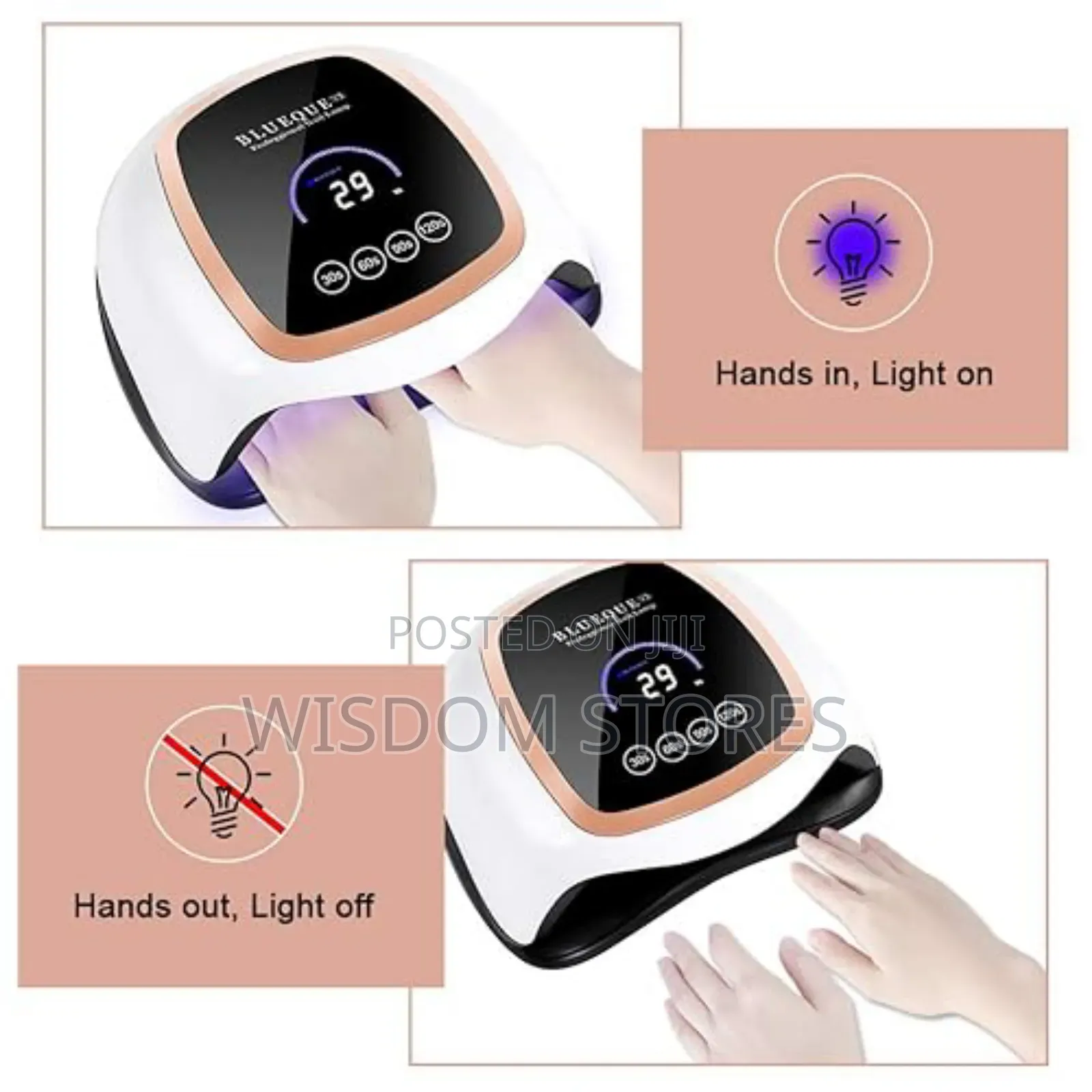 168w Uv Led Nail Lamp