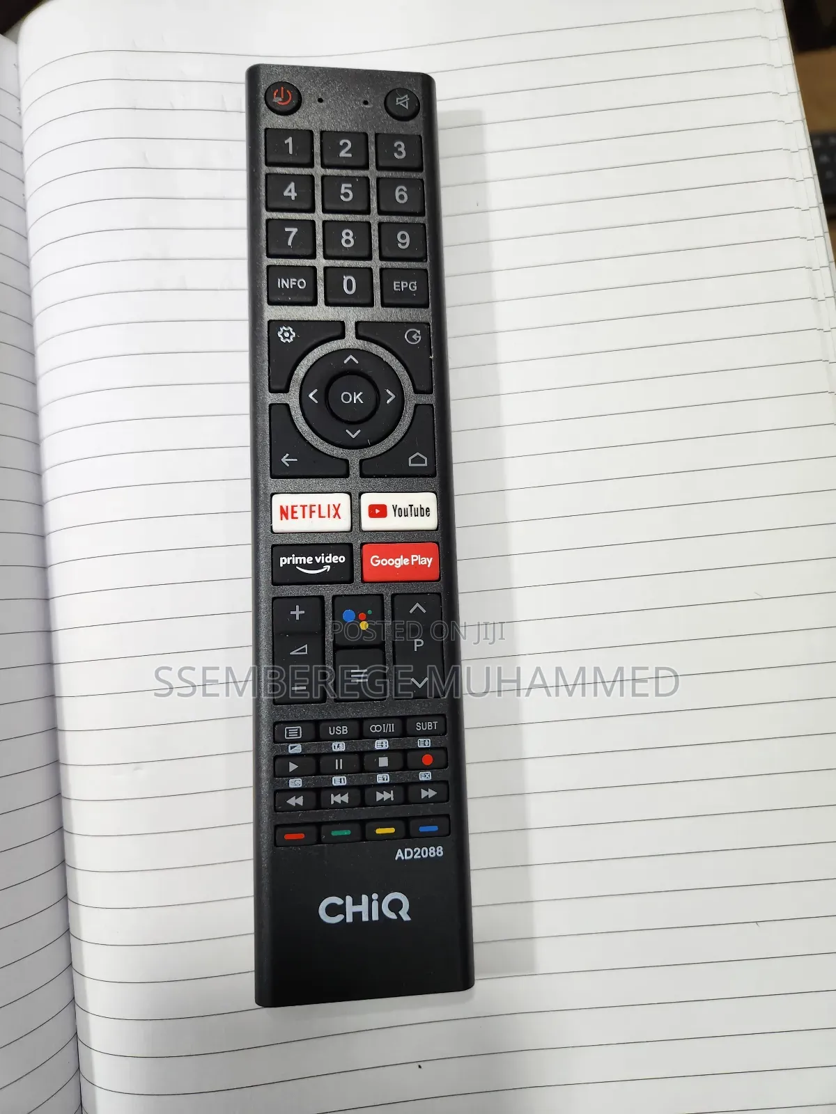 Remote Chiq Ad 2088